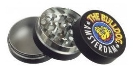 dichavador de tres partes para armazenar kief
